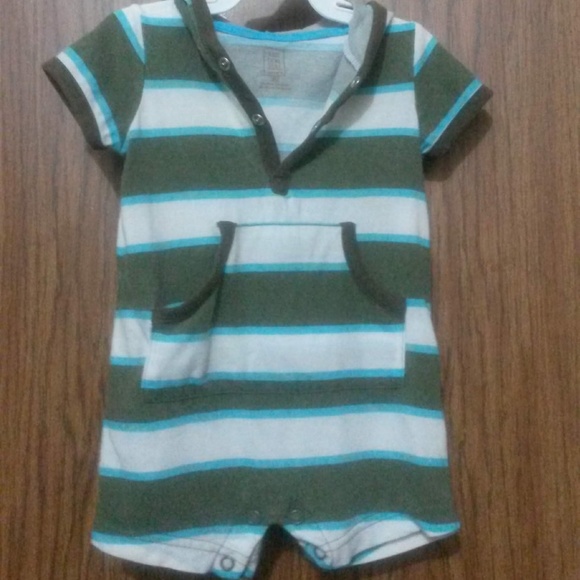 Hooded Romper Shorts - Final Sale - Picture 6 of 8